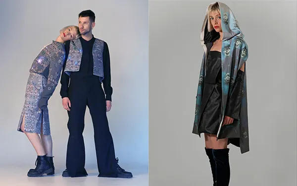 Interactive garment with integrated heating elements