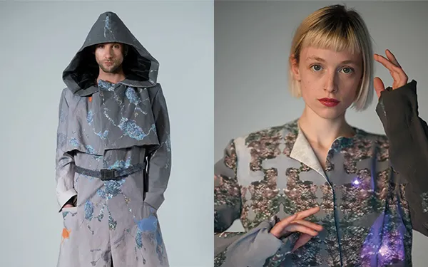 Custom electronics modules for textile heating control